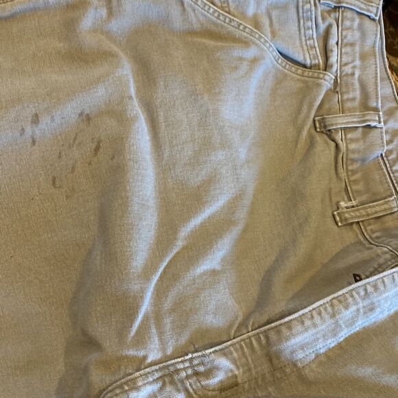 Carhartt Canvas Utility Carpenter Pants Size 40x30 - Picture 8 of 9